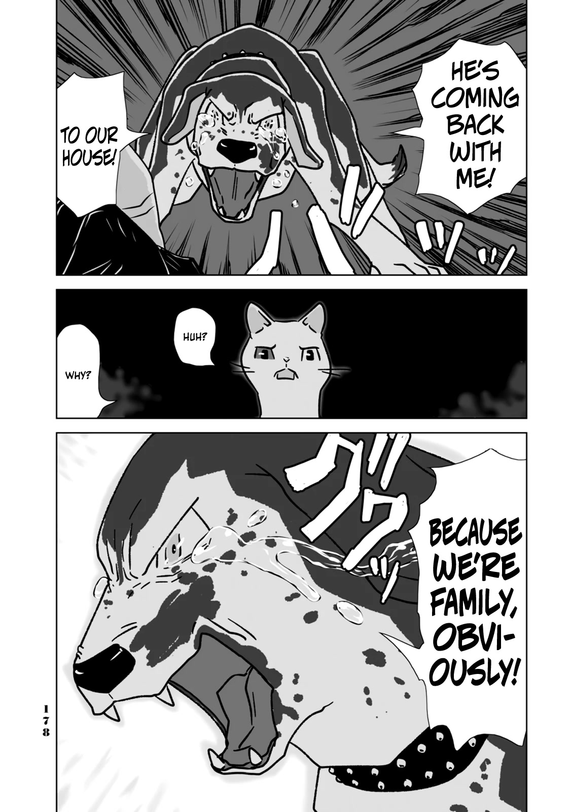 No cats were harmed in this comic. Chapter 9 page 12 - Chapter 9: Thank you