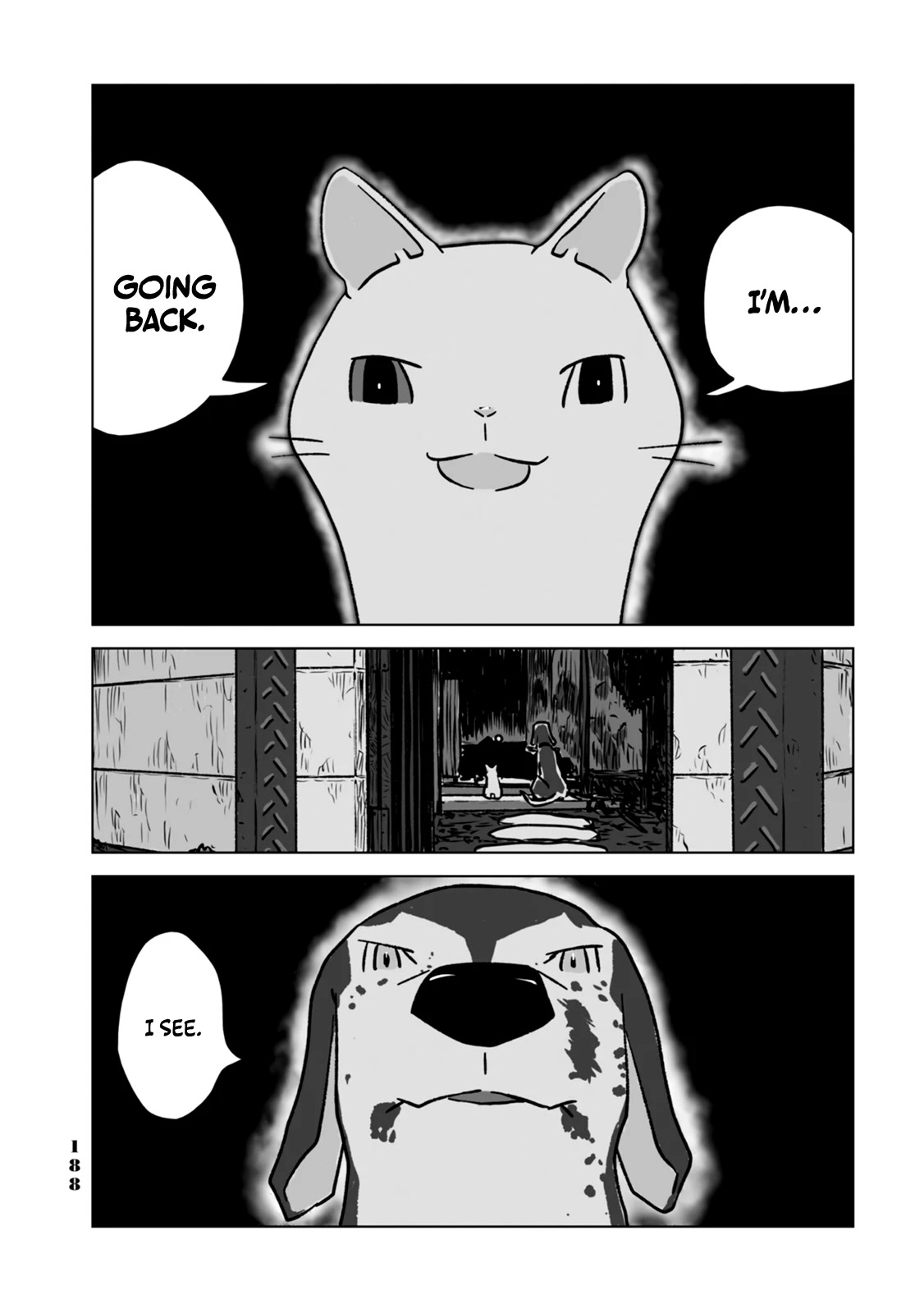 No cats were harmed in this comic. Chapter 9 page 22 - Chapter 9: Thank you