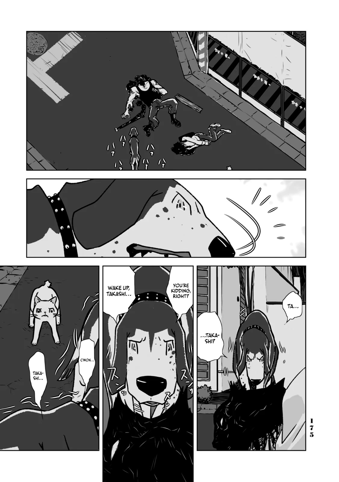 No cats were harmed in this comic. Chapter 9 page 9 - Chapter 9: Thank you
