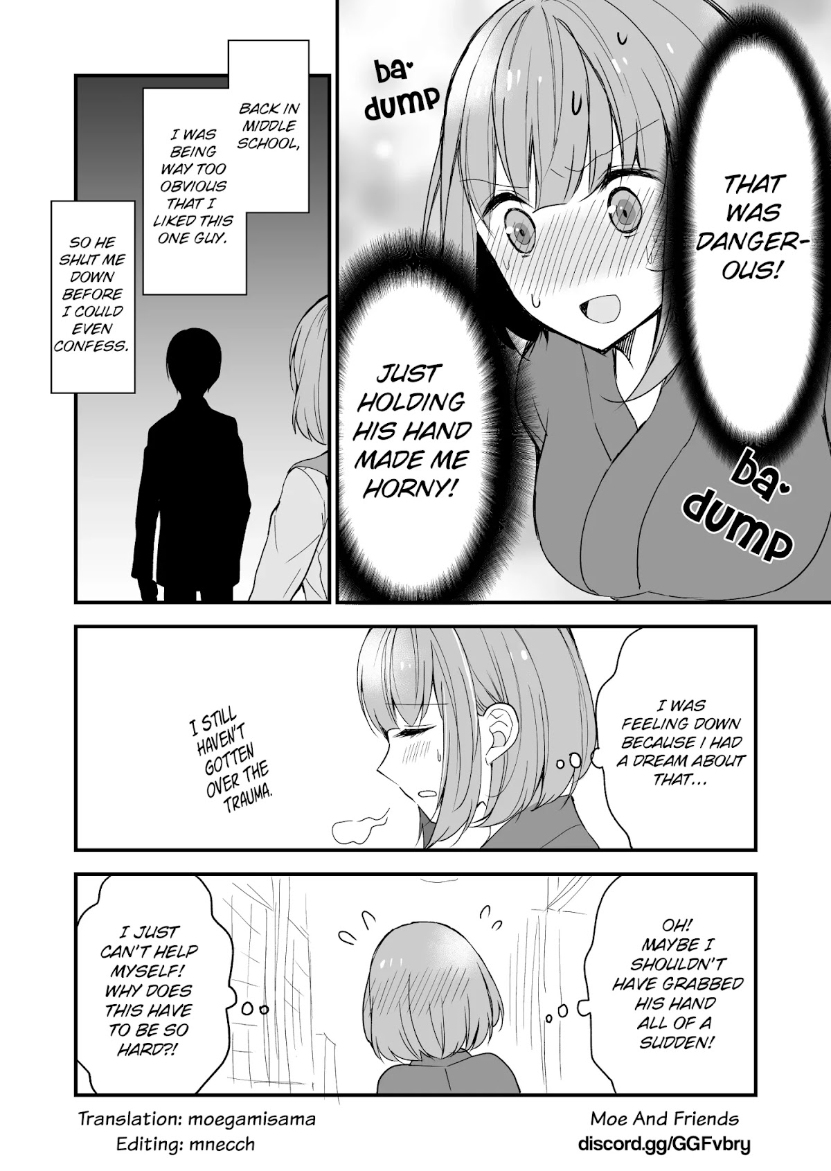 No Filter x No Confidence Chapter 2 page 4 - Chapter 2: Horny Girl x Nervous Guy