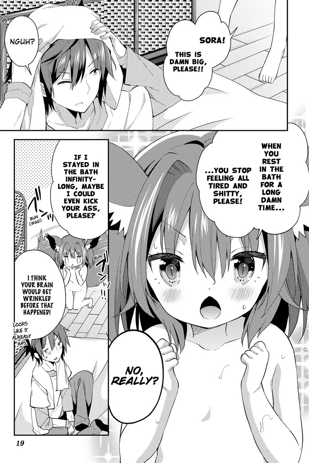 No Game No Life Desu! Chapter 16 page 19 - Chapter 16: Vol.4 #16: United Front to Save the Little Girls