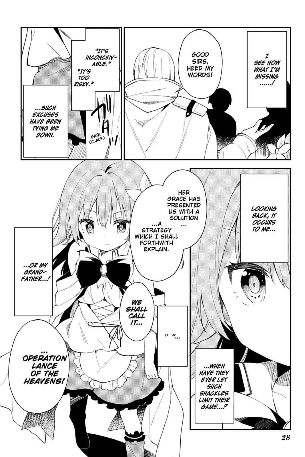 No Game No Life Desu! Chapter 16 page 28 - Chapter 16: Vol.4 #16: United Front to Save the Little Girls