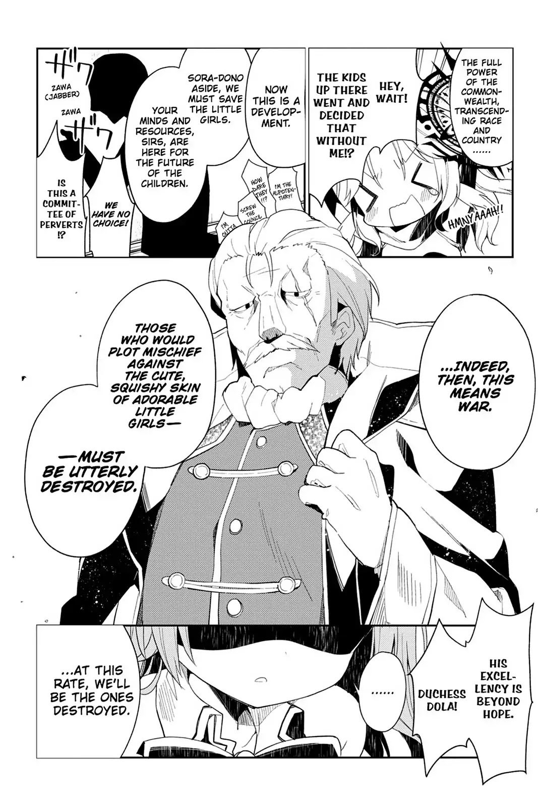No Game No Life Desu! Chapter 16 page 9 - Chapter 16: Vol.4 #16: United Front to Save the Little Girls