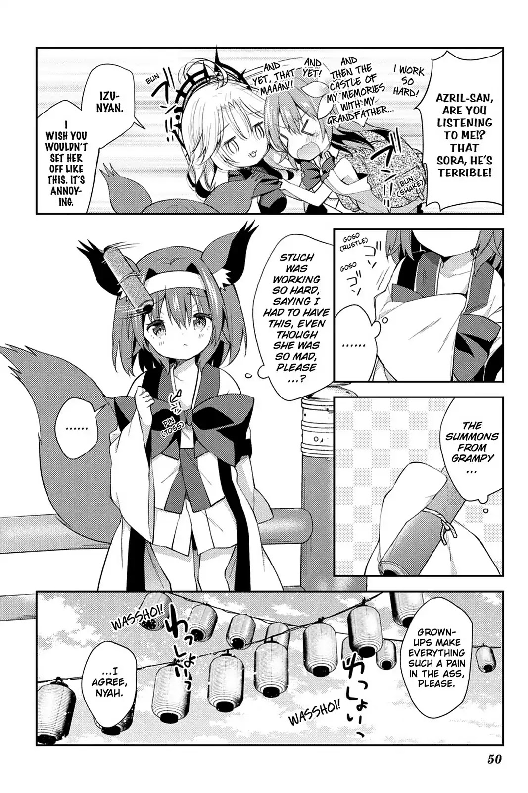 No Game No Life Desu! Chapter 17 page 8 - Chapter 17: Vol.4 #17: Aye, Welcome to Kannagari