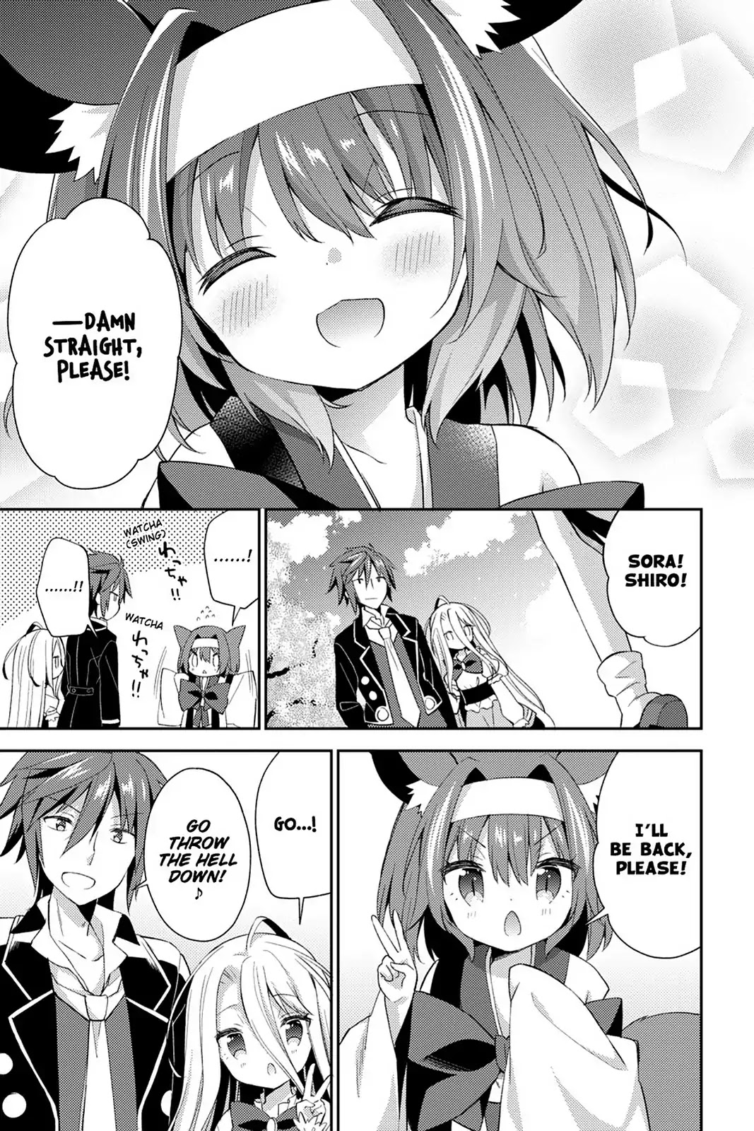 No Game No Life Desu! Chapter 20 page 11 - Chapter 20: Vol.4 #20: Spinback End