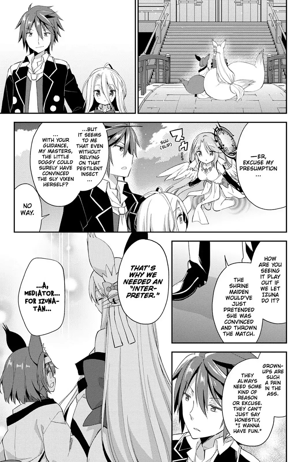 No Game No Life Desu! Chapter 20 page 13 - Chapter 20: Vol.4 #20: Spinback End