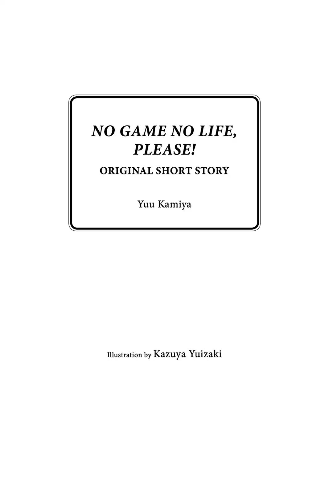 No Game No Life Desu! Chapter 5.6 page 1 - Vol.1 Original Short Story
