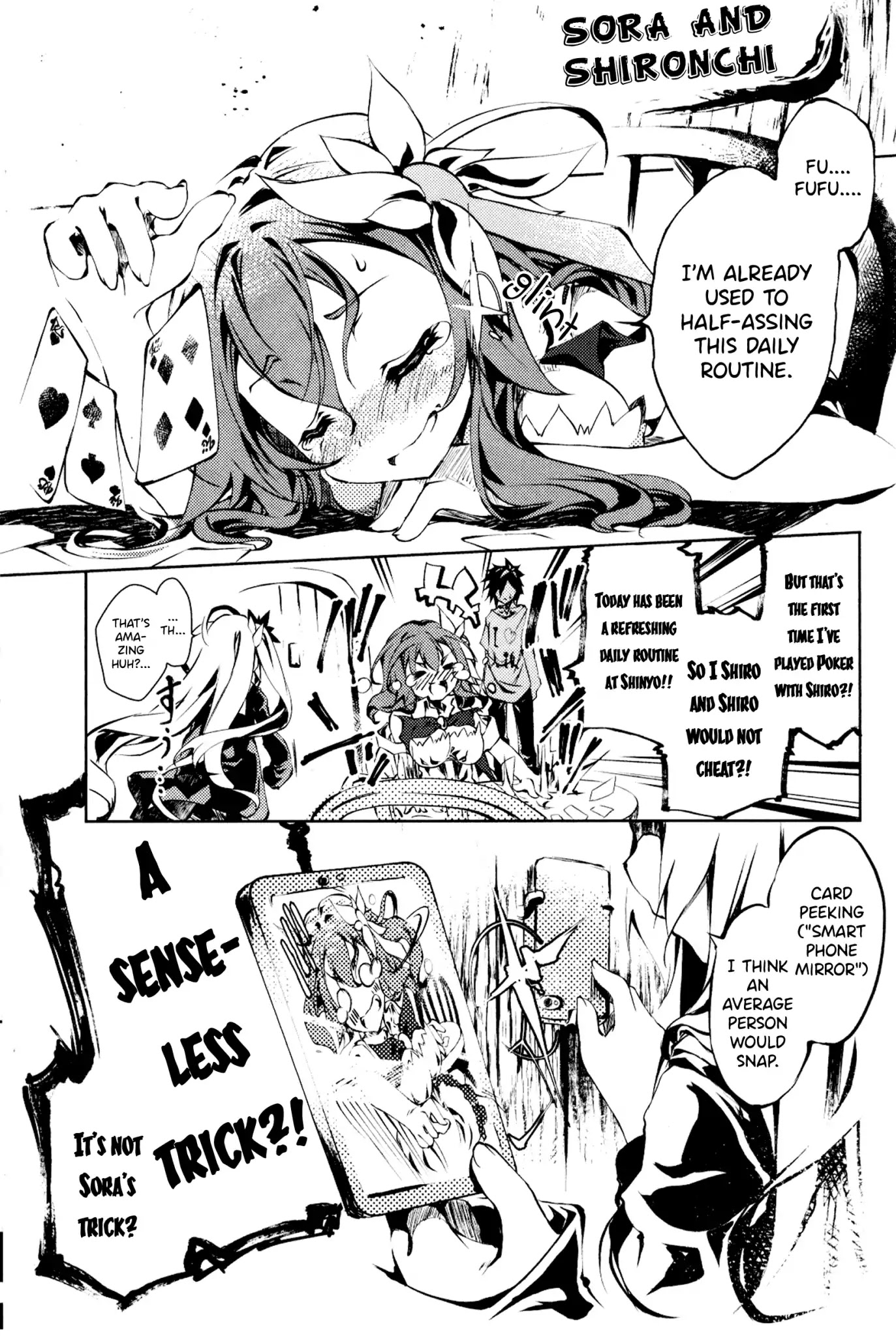 No Game No Life Zero Chapter 0 page 2 - Chapter 0: Oneshot