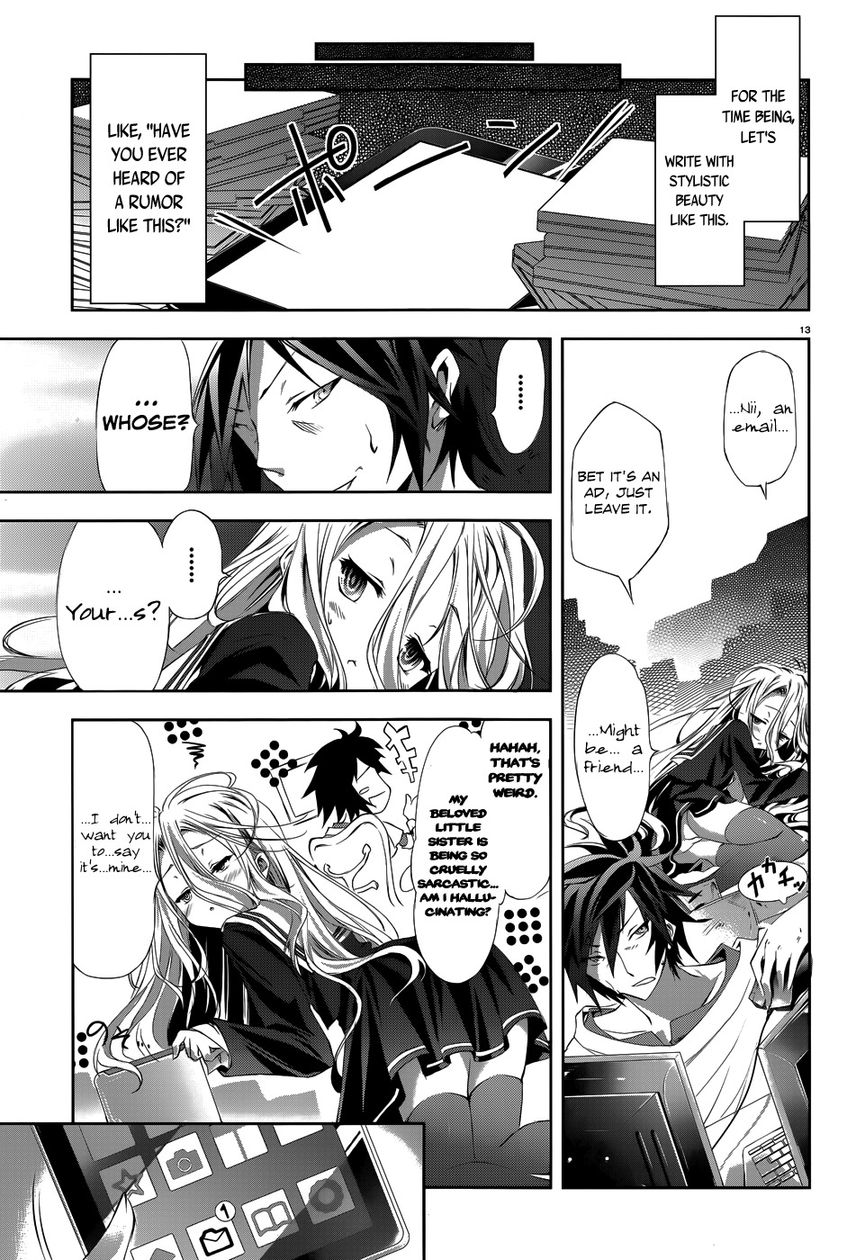 No Game No Life Chapter 1 page 15 - Chapter 1