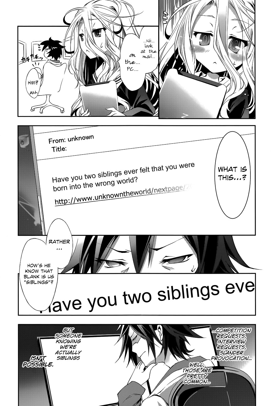 No Game No Life Chapter 1 page 16 - Chapter 1