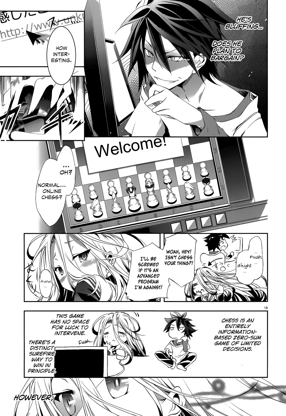No Game No Life Chapter 1 page 17 - Chapter 1
