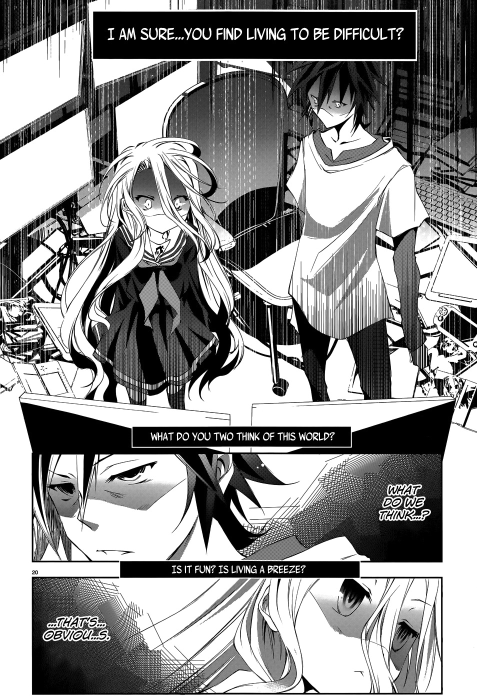 No Game No Life Chapter 1 page 22 - Chapter 1