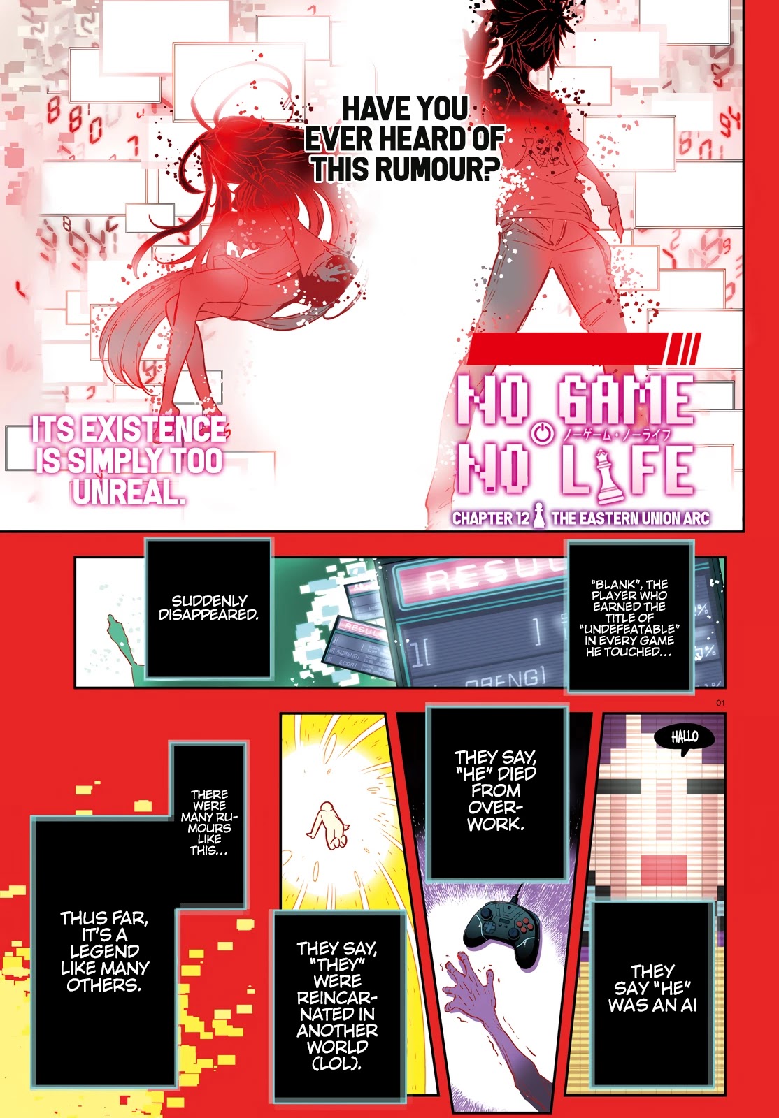 No Game No Life Chapter 12 page 2 - Chapter 12