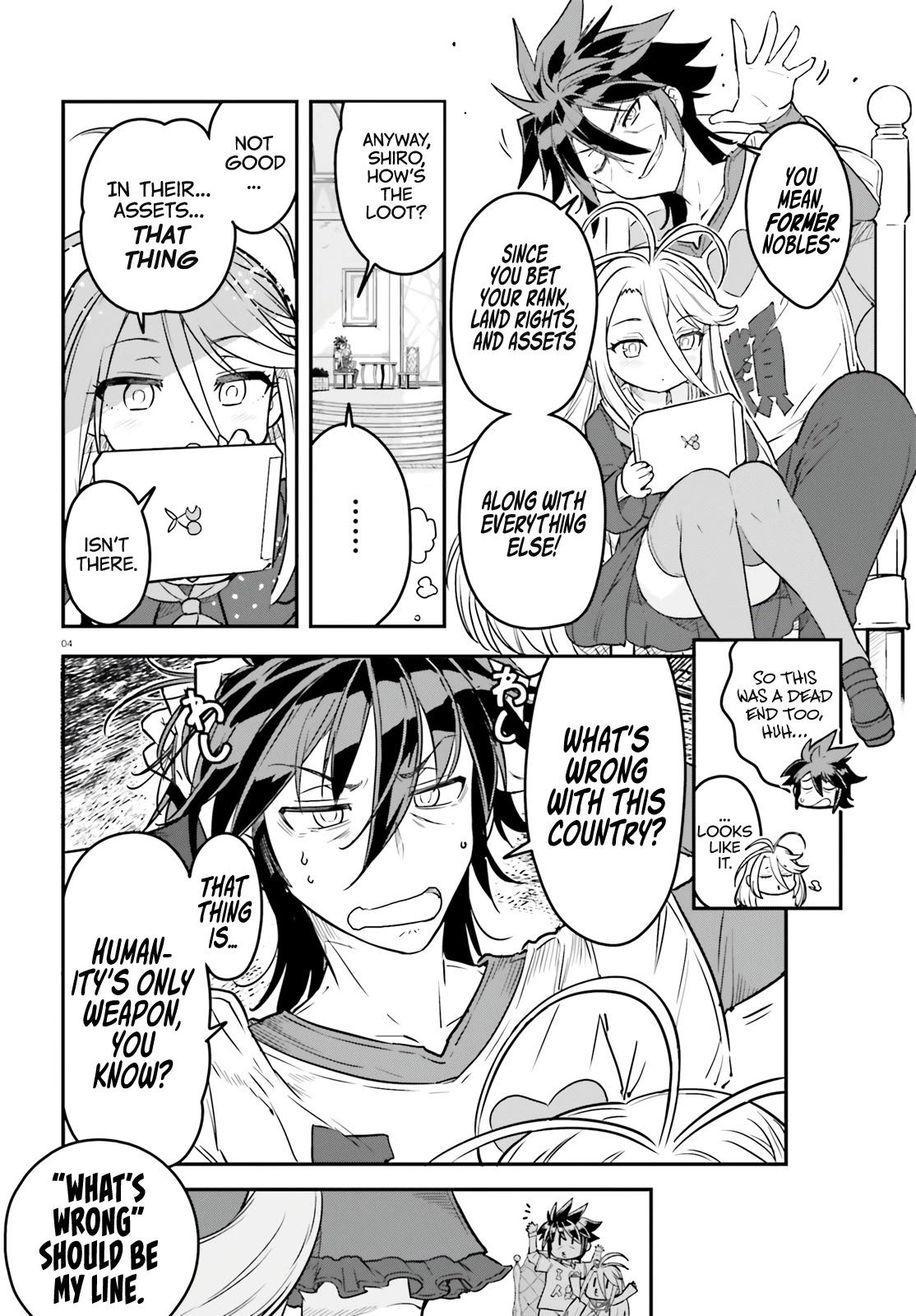 No Game No Life Chapter 13 page 5 - Chapter 13
