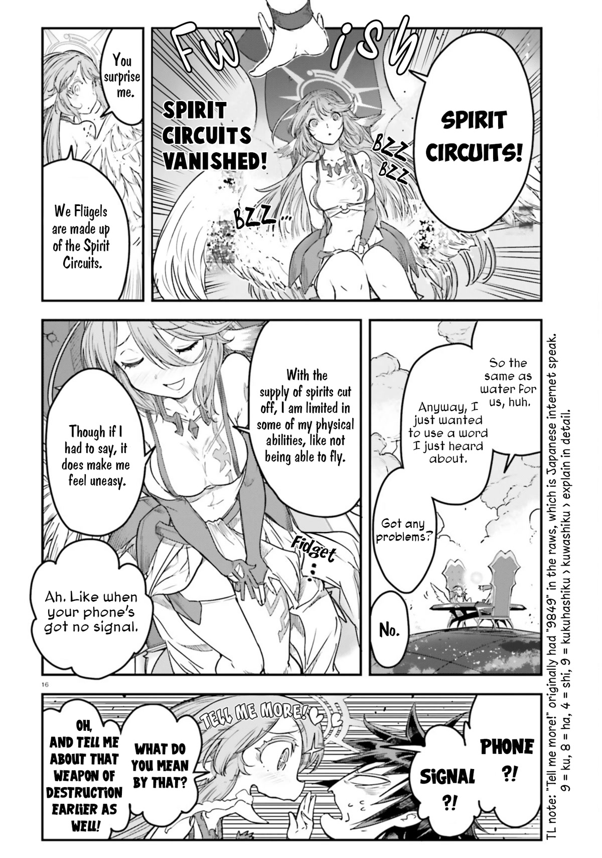No Game No Life Chapter 15 page 16 - Chapter 15: Materialization Shiritori