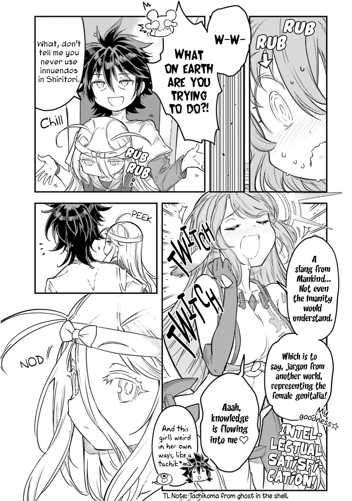 No Game No Life Chapter 15 page 19 - Chapter 15: Materialization Shiritori