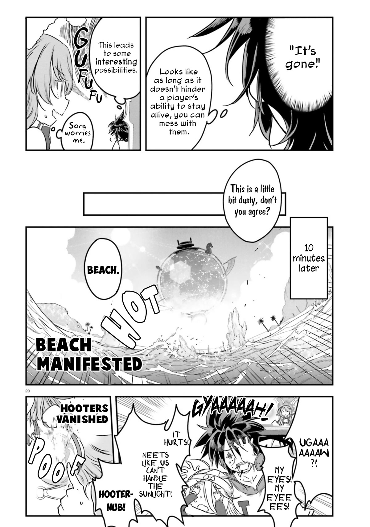 No Game No Life Chapter 15 page 20 - Chapter 15: Materialization Shiritori