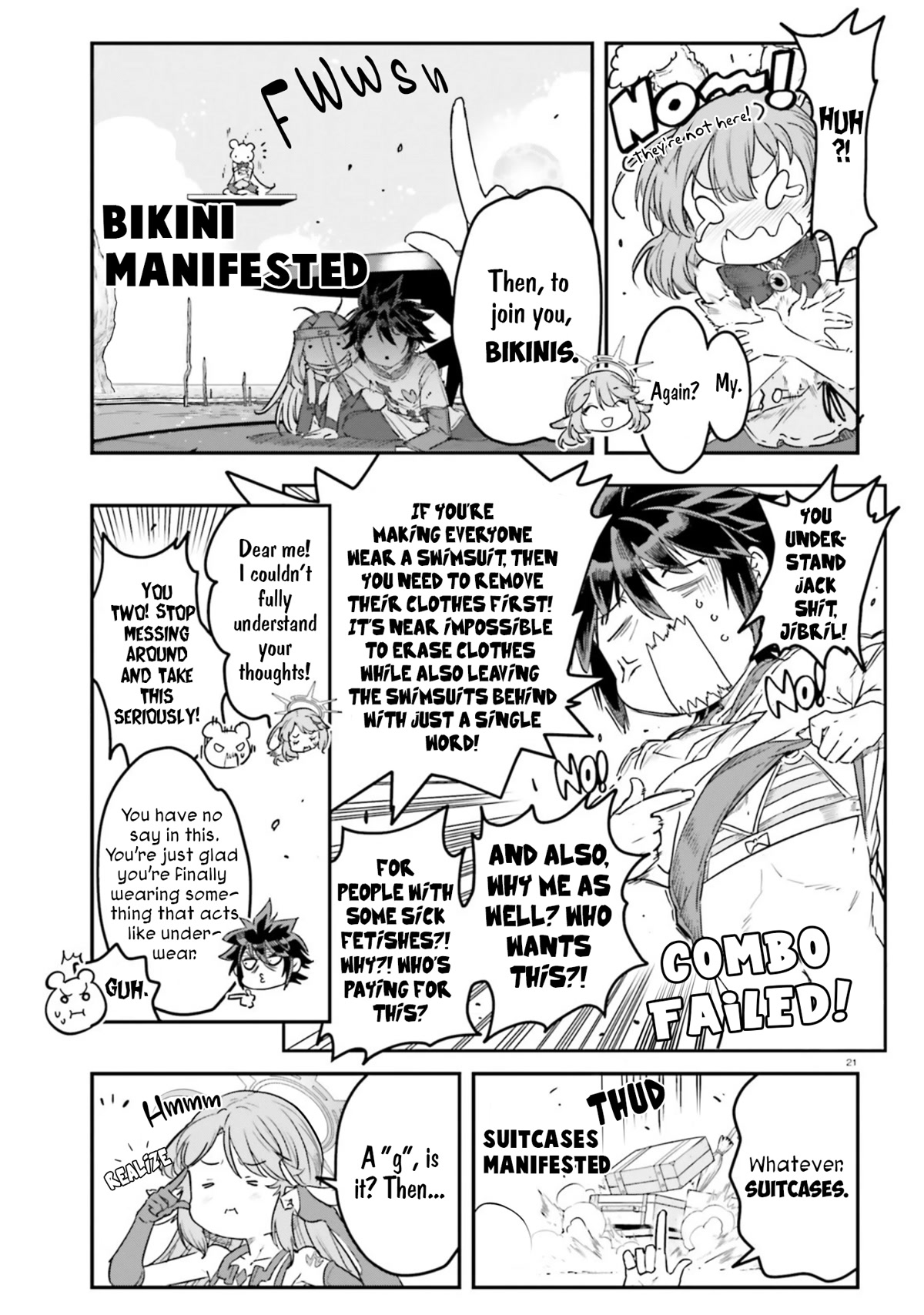 No Game No Life Chapter 15 page 21 - Chapter 15: Materialization Shiritori