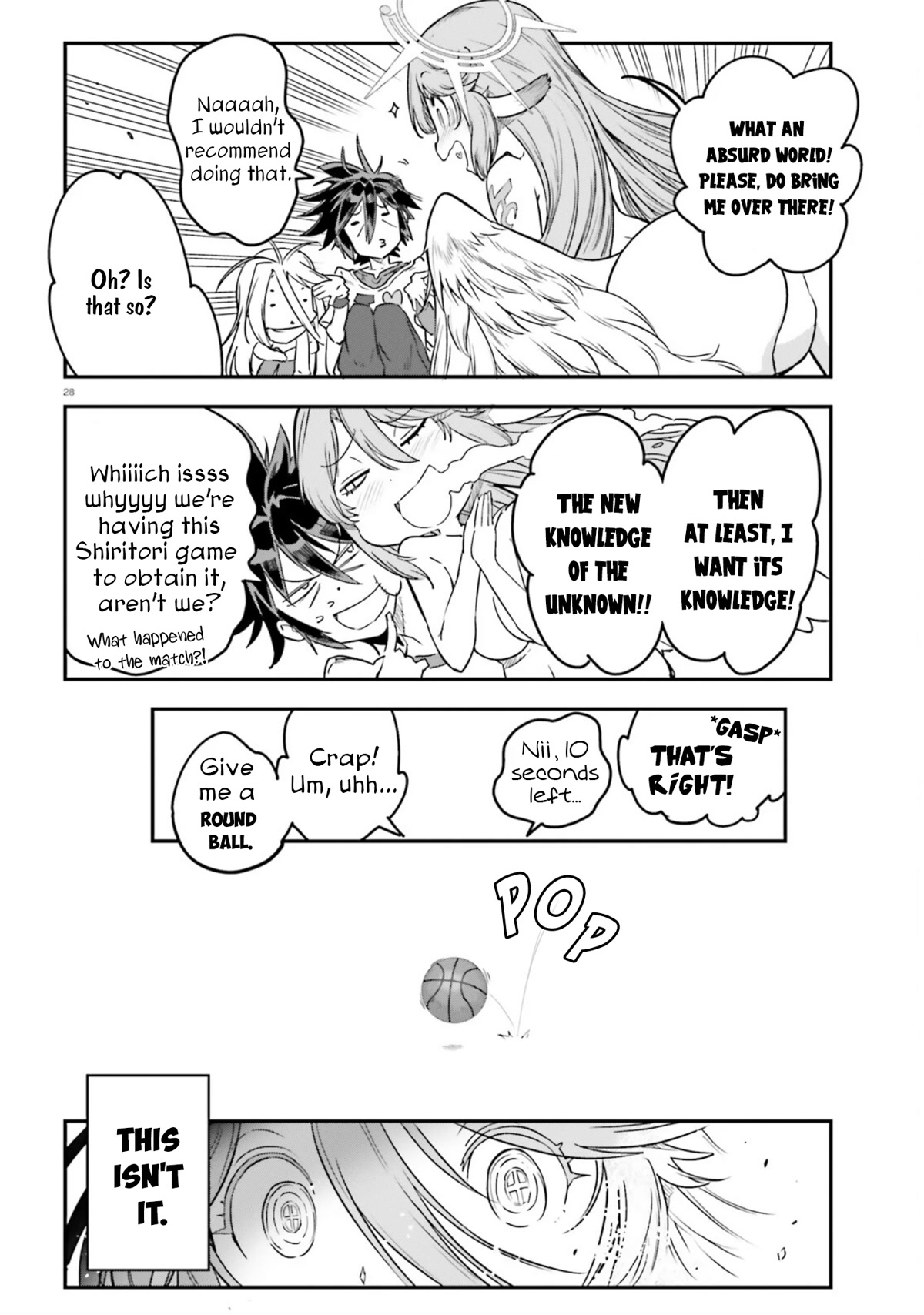 No Game No Life Chapter 15 page 27 - Chapter 15: Materialization Shiritori