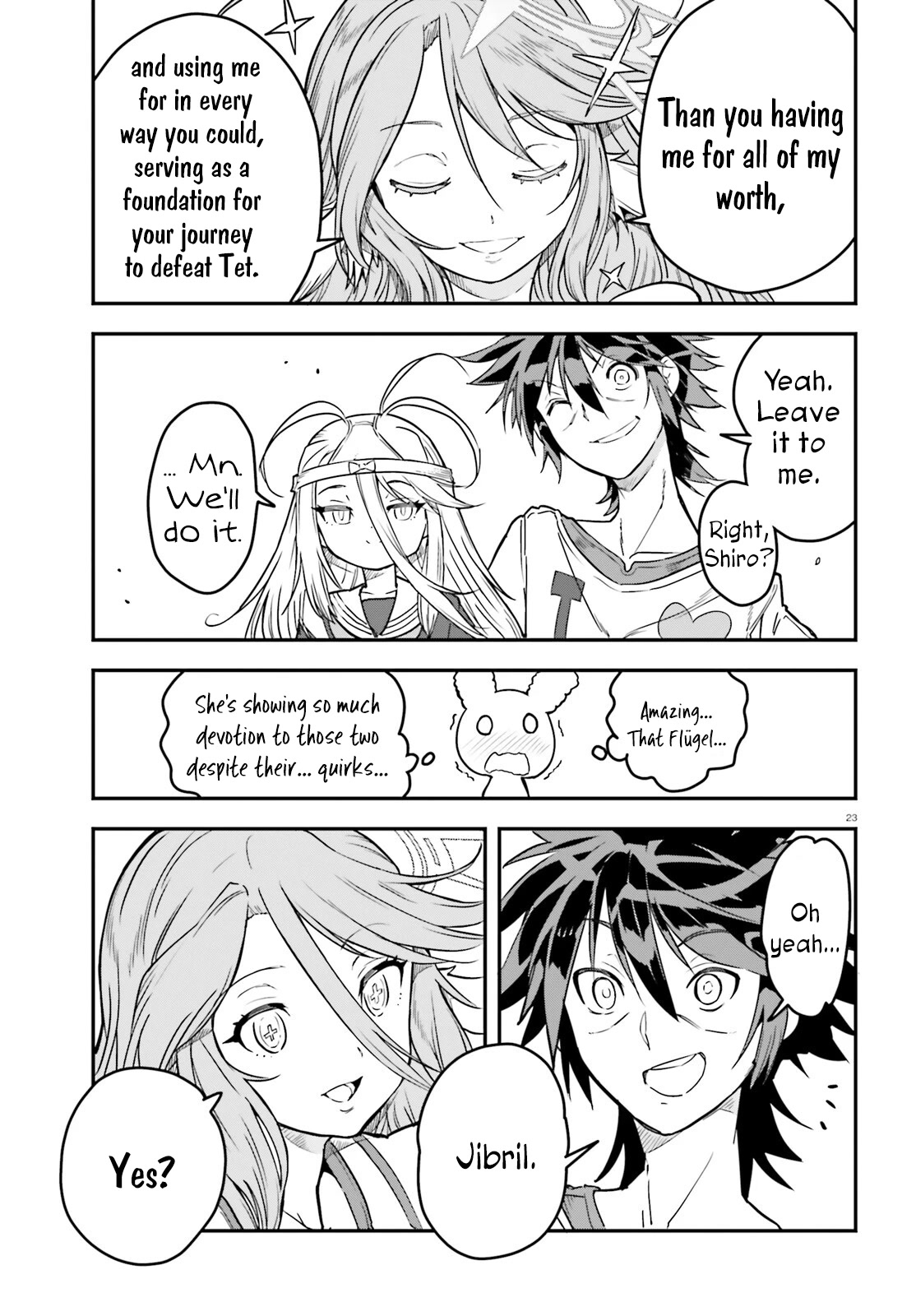 No Game No Life Chapter 18 page 22 - Chapter 18: My Masters