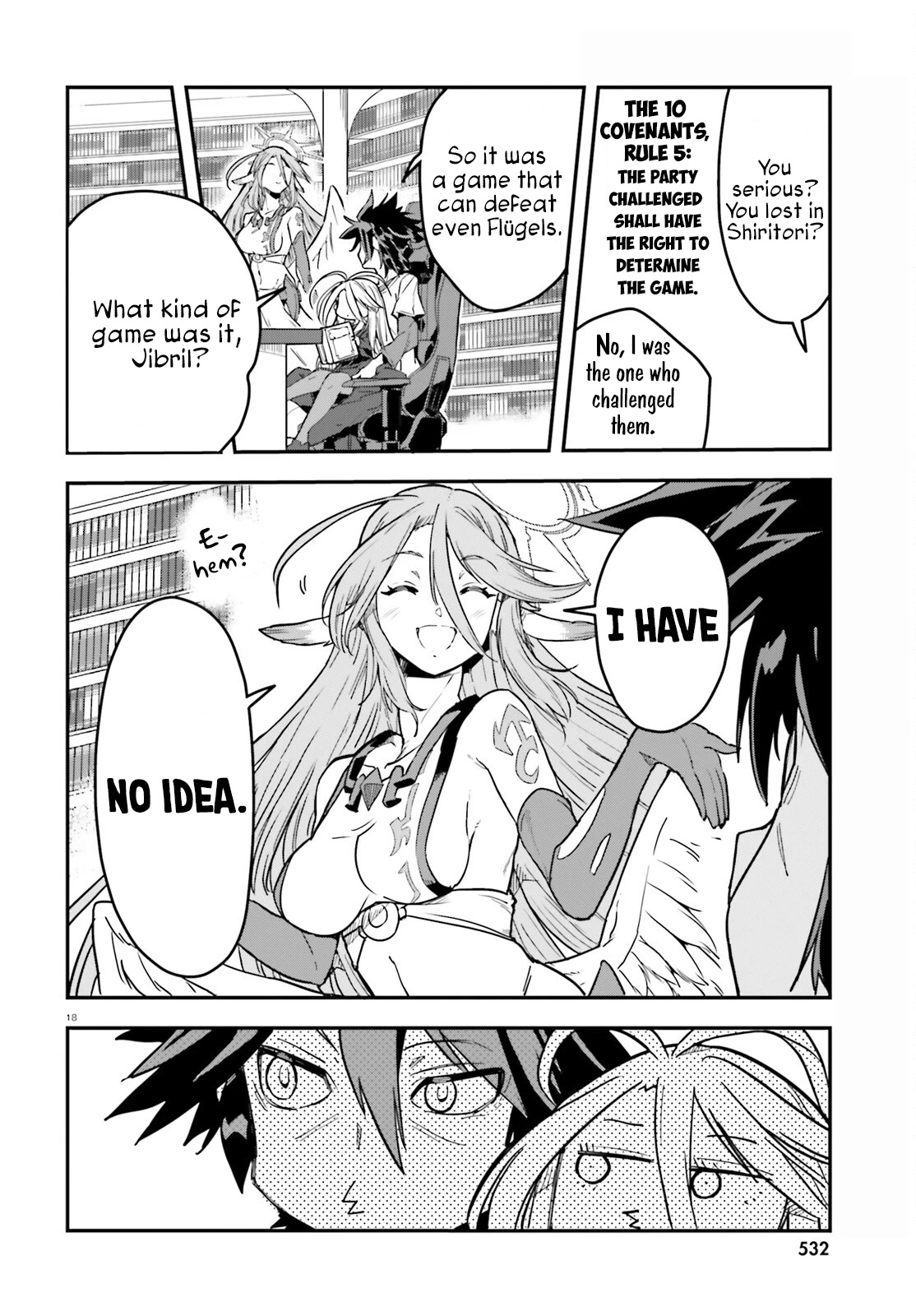 No Game No Life Chapter 19 page 19 - Chapter 19: The Late King's Legacy (1)