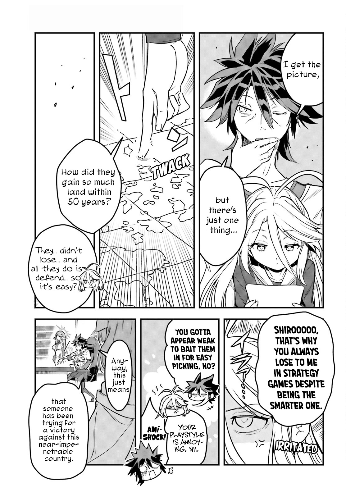 No Game No Life Chapter 19 page 22 - Chapter 19: The Late King's Legacy (1)