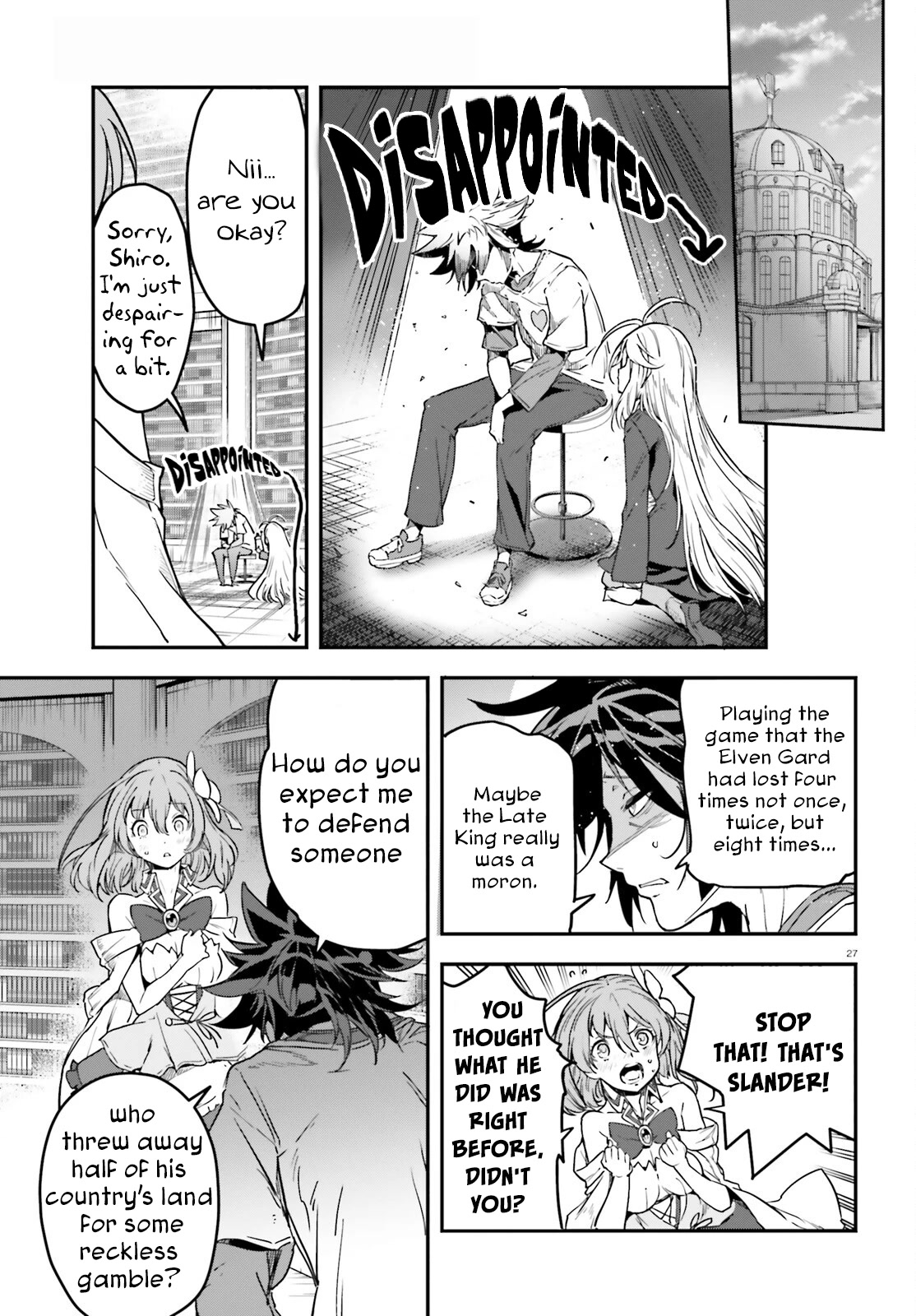 No Game No Life Chapter 19 page 28 - Chapter 19: The Late King's Legacy (1)