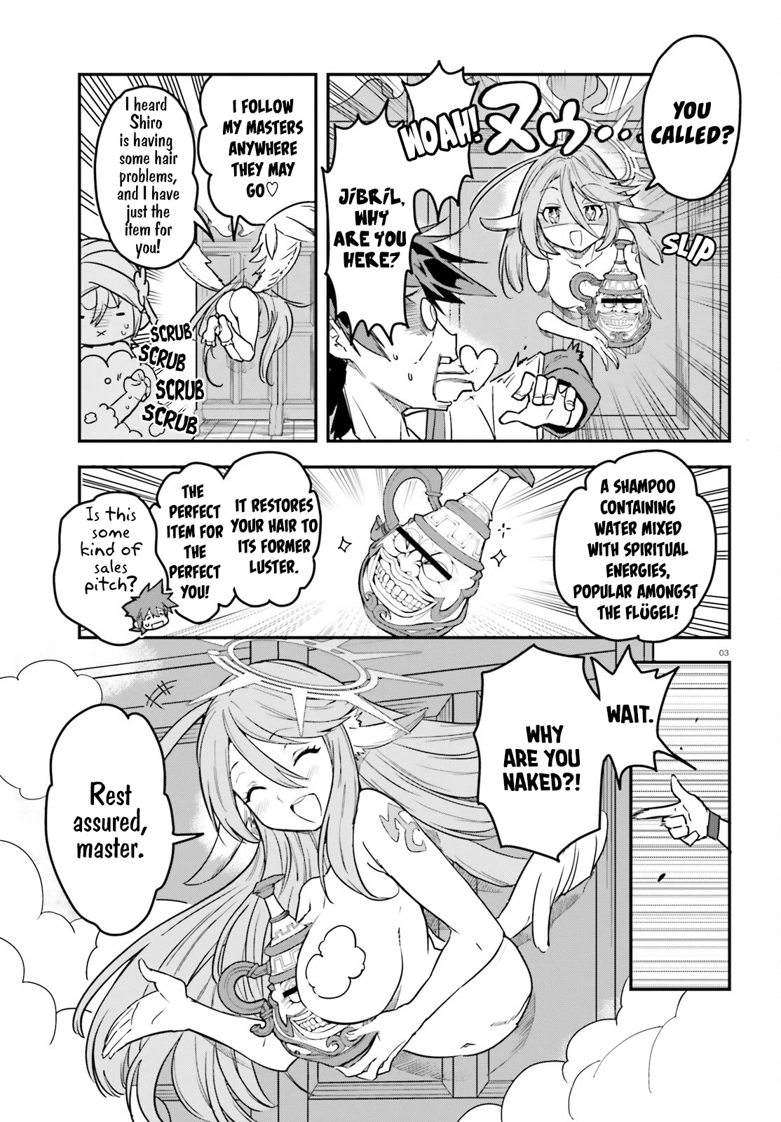 No Game No Life Chapter 19 page 4 - Chapter 19: The Late King's Legacy (1)