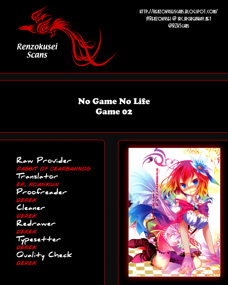 No Game No Life Chapter 2 page 1 - Chapter 2