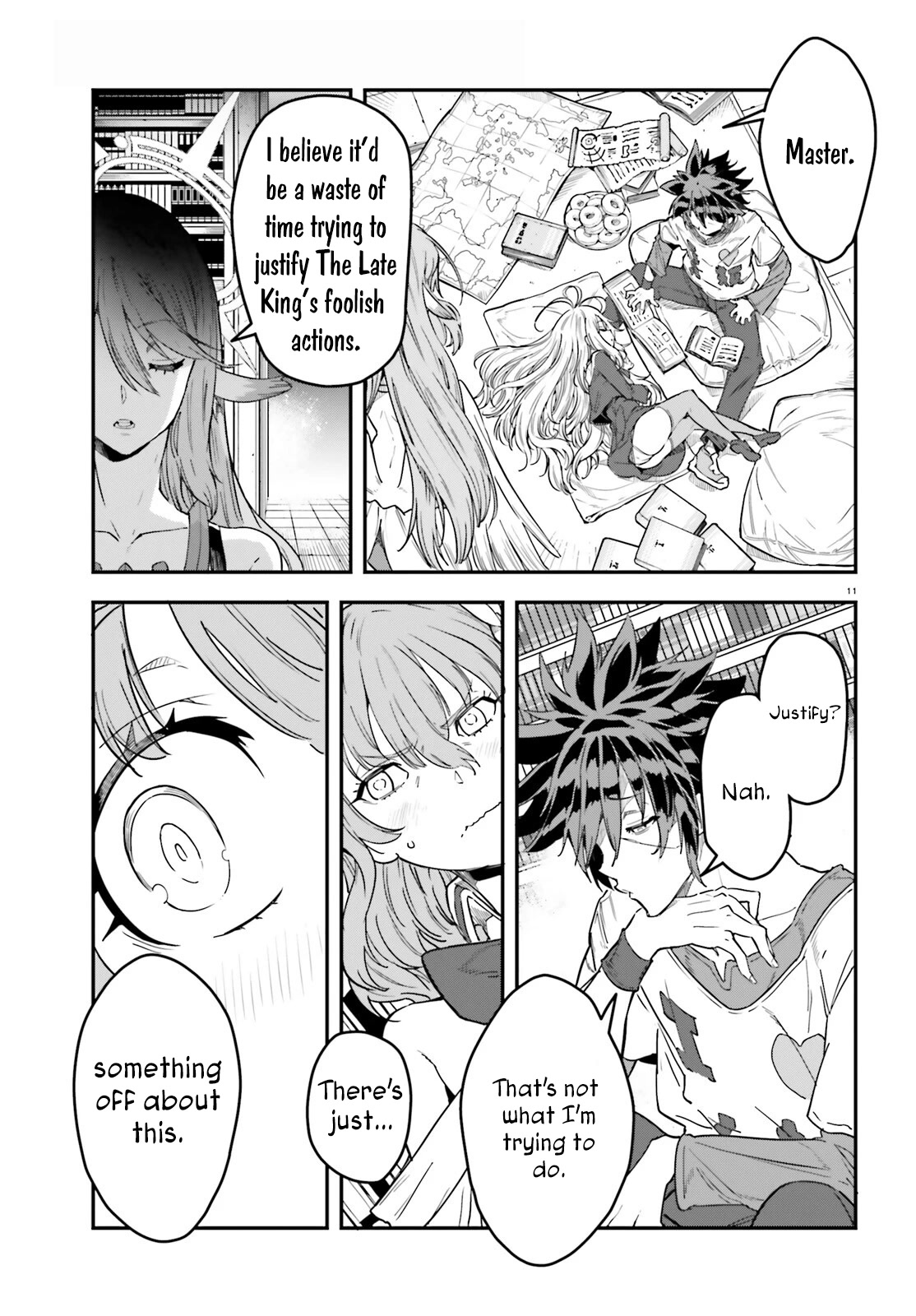 No Game No Life Chapter 20 page 12 - Chapter 20: The Late King's Legacy (2)
