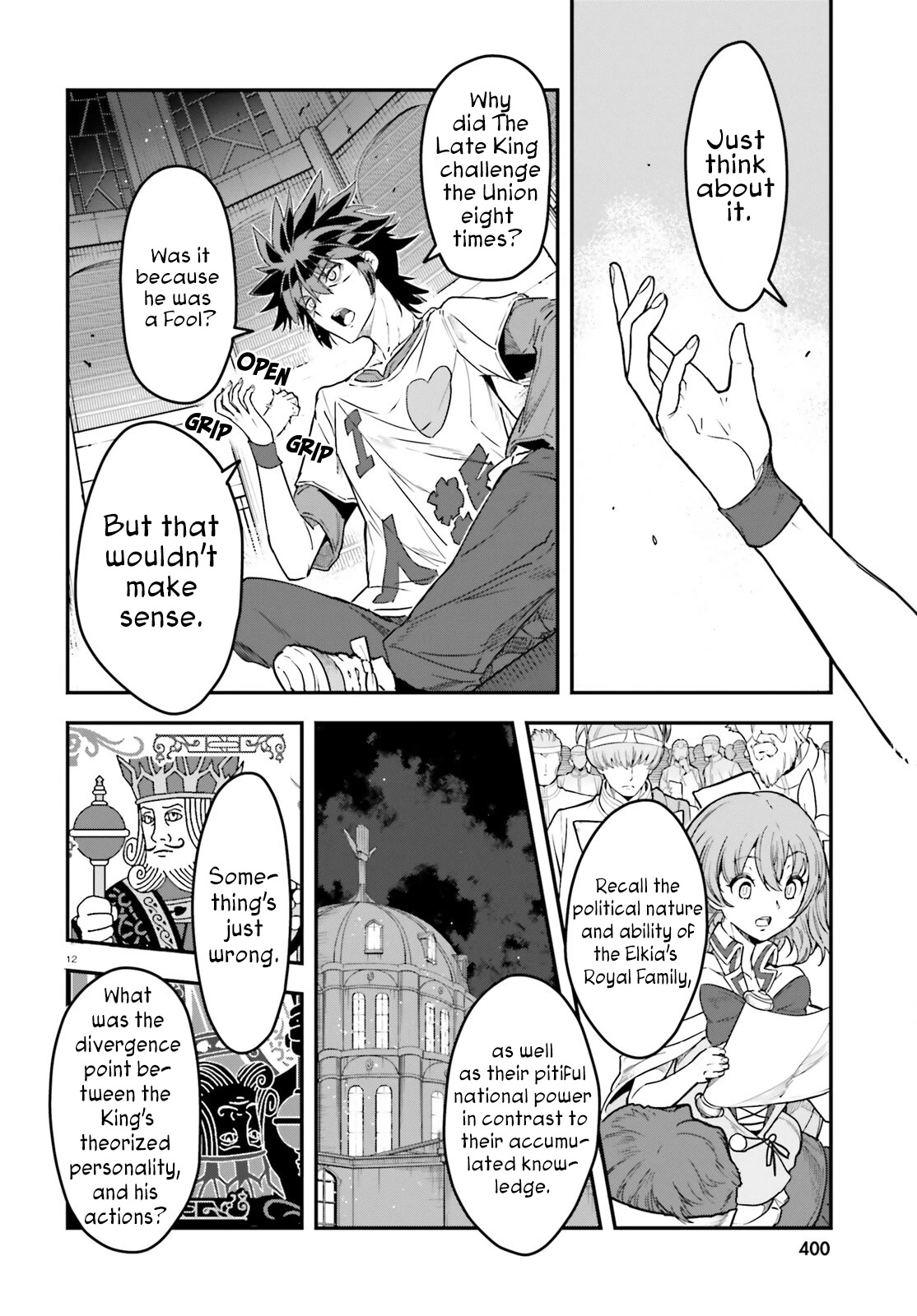 No Game No Life Chapter 20 page 13 - Chapter 20: The Late King's Legacy (2)