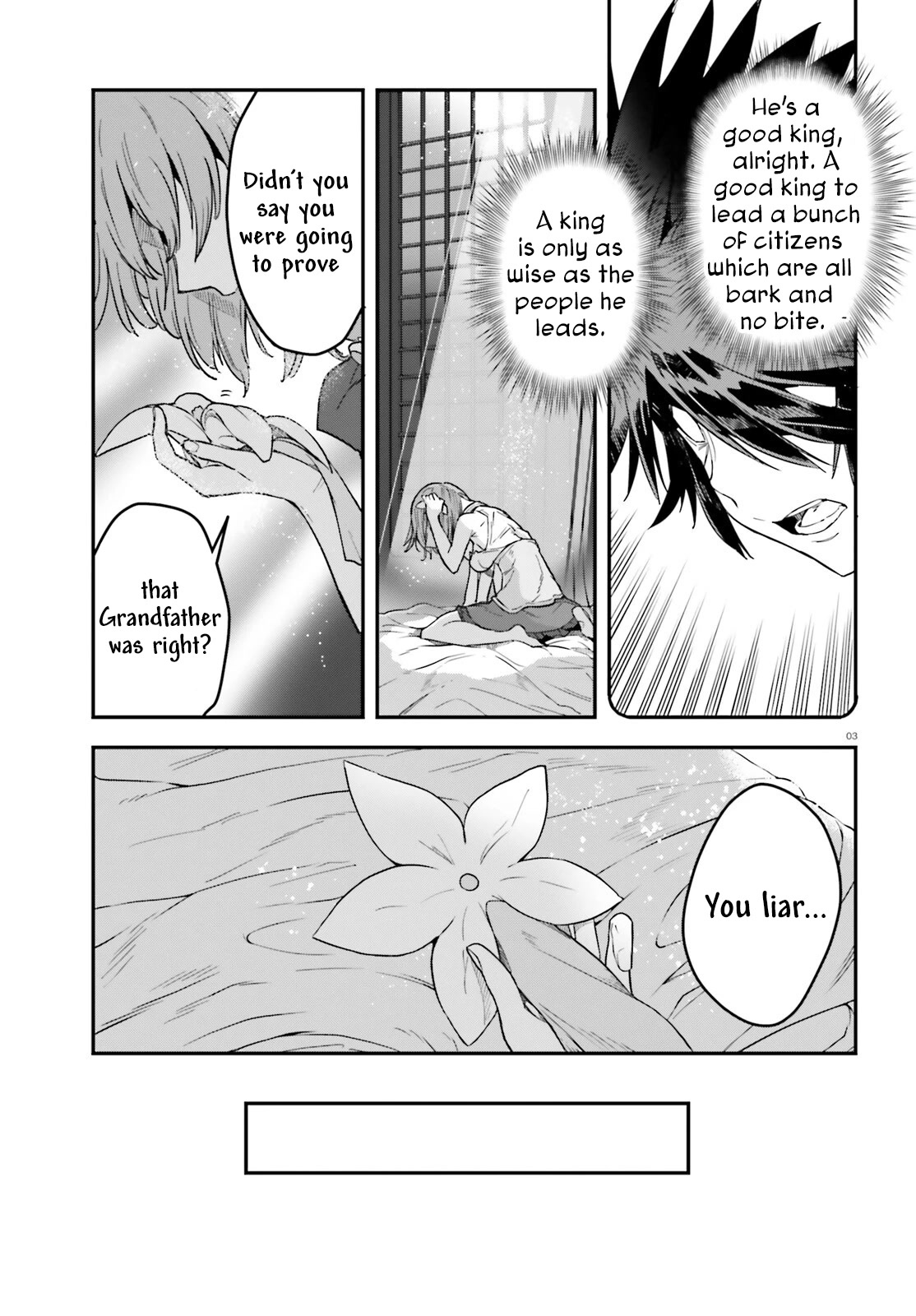 No Game No Life Chapter 20 page 4 - Chapter 20: The Late King's Legacy (2)