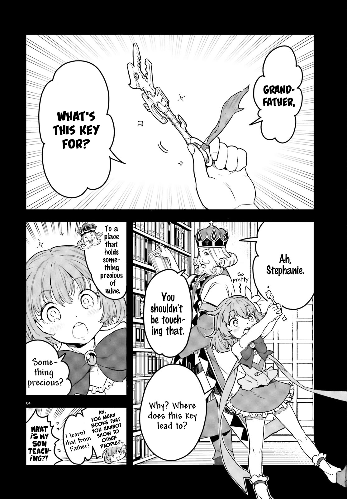 No Game No Life Chapter 20 page 5 - Chapter 20: The Late King's Legacy (2)