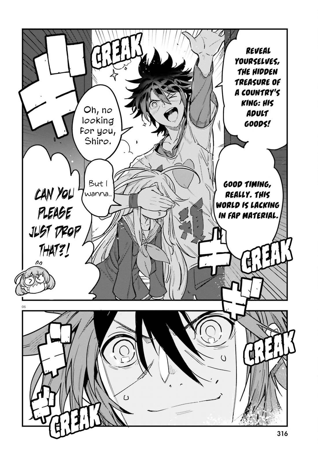 No Game No Life Chapter 21 page 7 - Chapter 21: The Late King's Legacy (3)