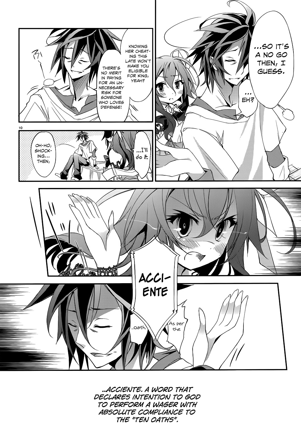 No Game No Life Chapter 3 page 13 - Chapter 3