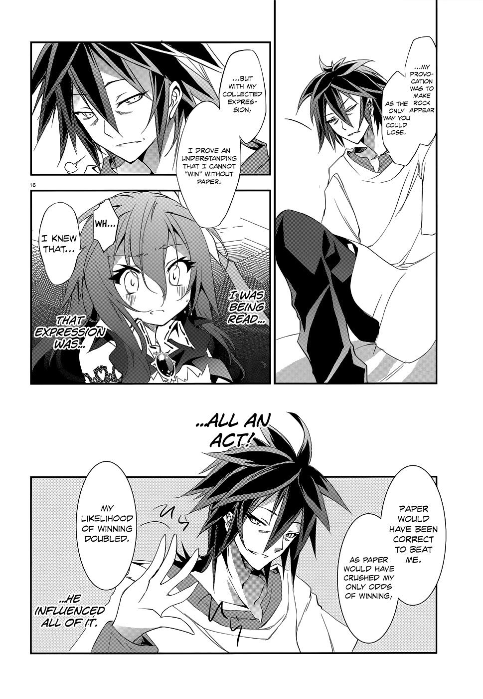 No Game No Life Chapter 3 page 18 - Chapter 3