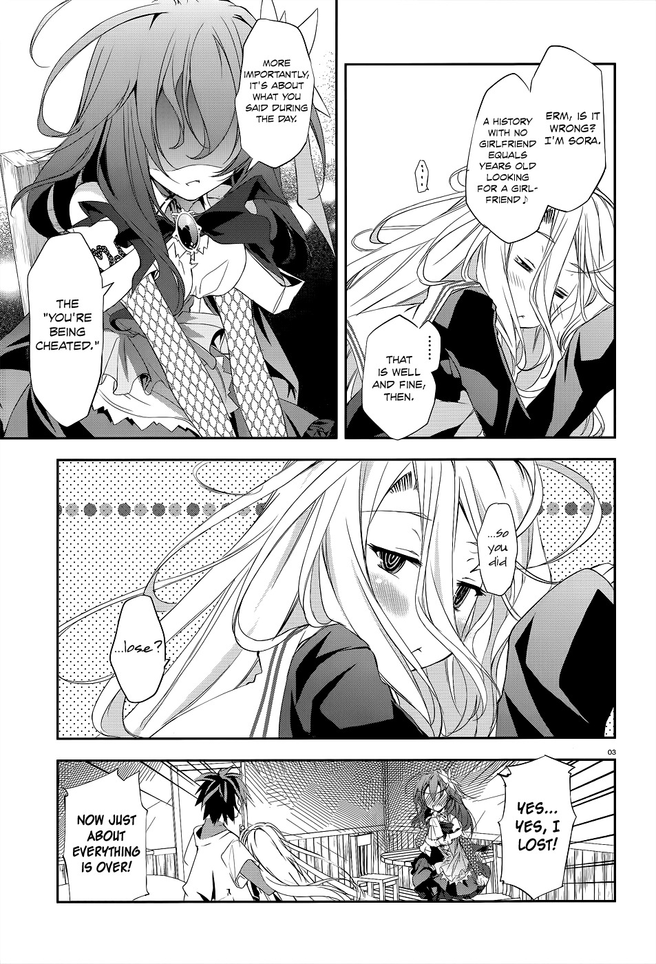 No Game No Life Chapter 3 page 6 - Chapter 3