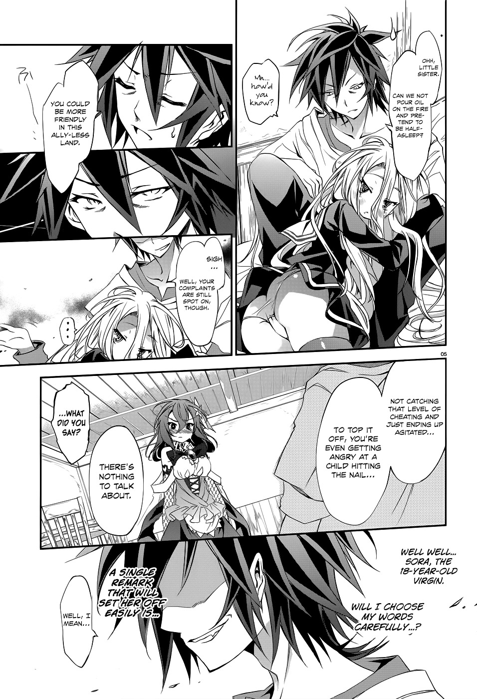 No Game No Life Chapter 3 page 8 - Chapter 3