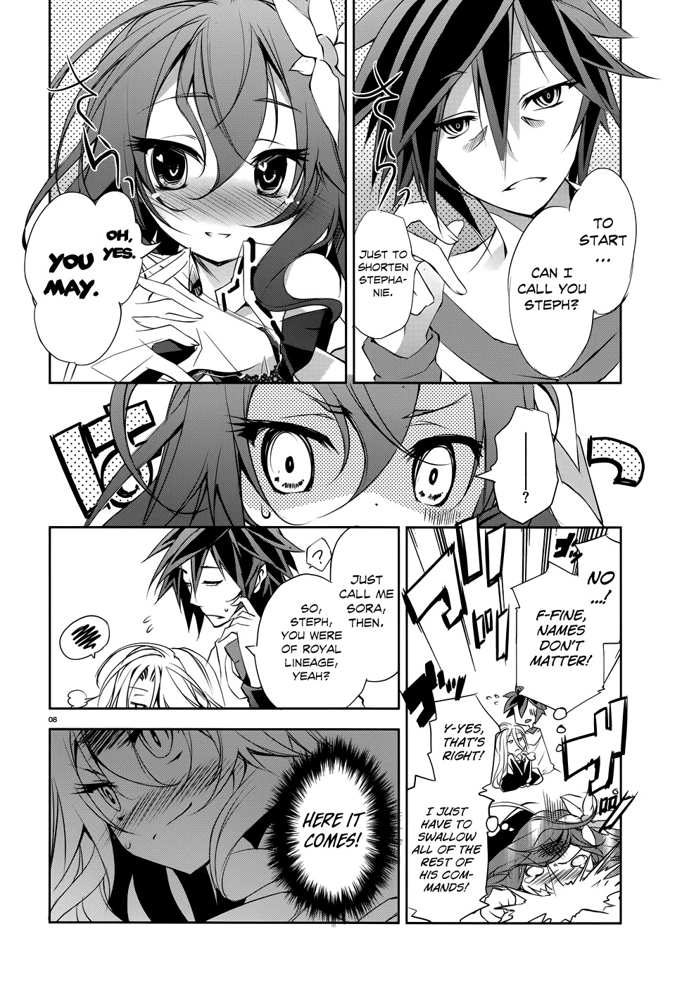 No Game No Life Chapter 4 page 10 - Chapter 4
