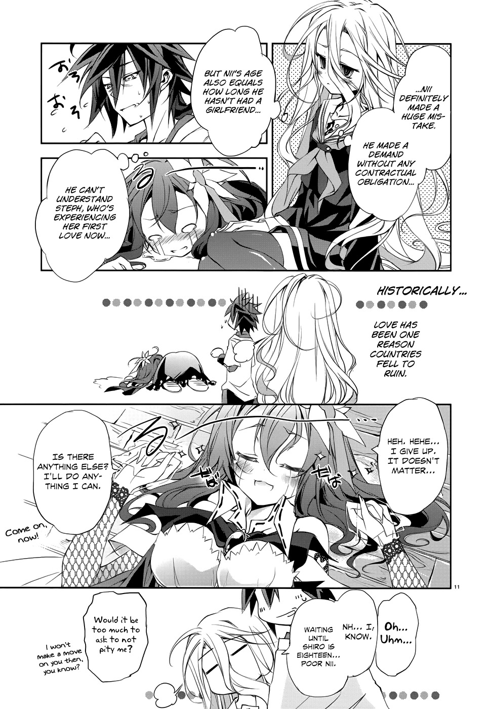No Game No Life Chapter 4 page 13 - Chapter 4