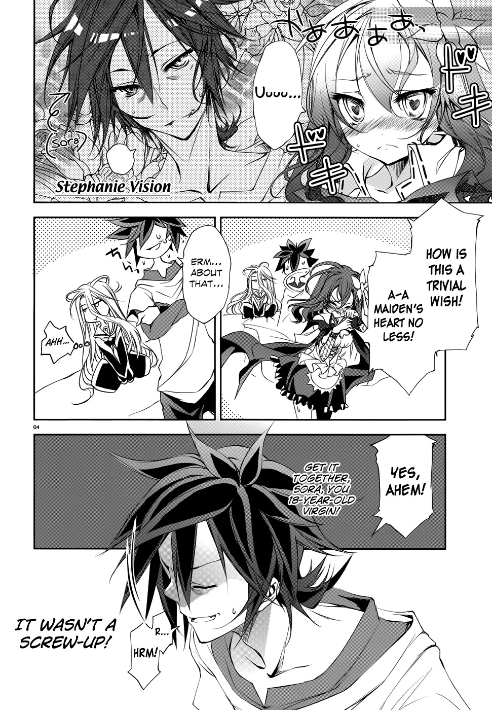 No Game No Life Chapter 4 page 6 - Chapter 4