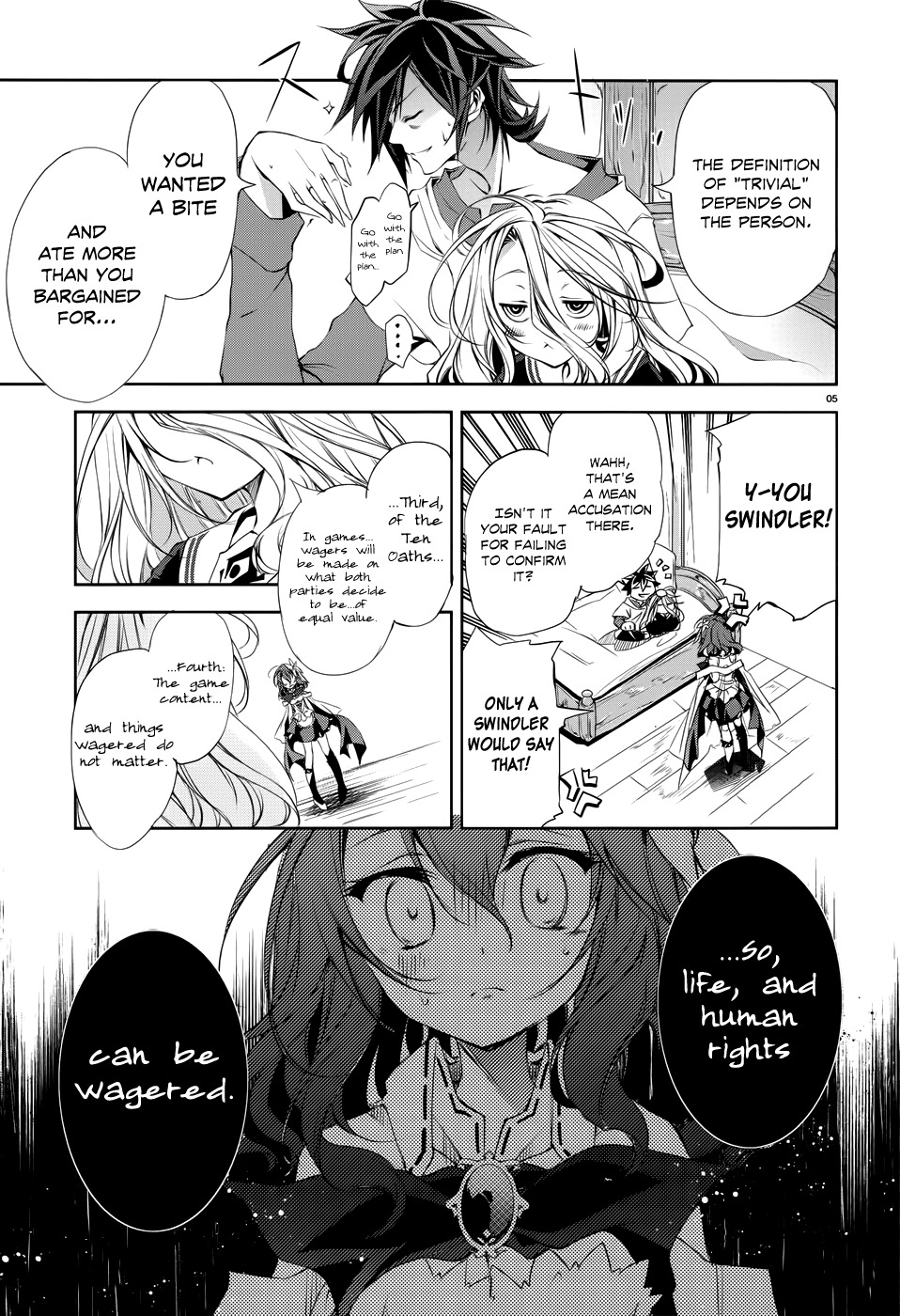 No Game No Life Chapter 4 page 7 - Chapter 4