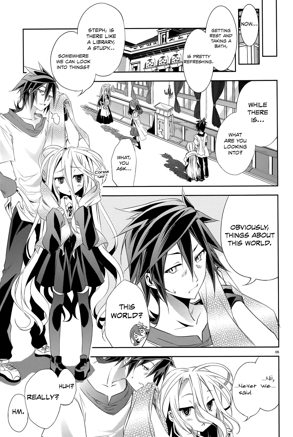 No Game No Life Chapter 5 page 6 - Chapter 5