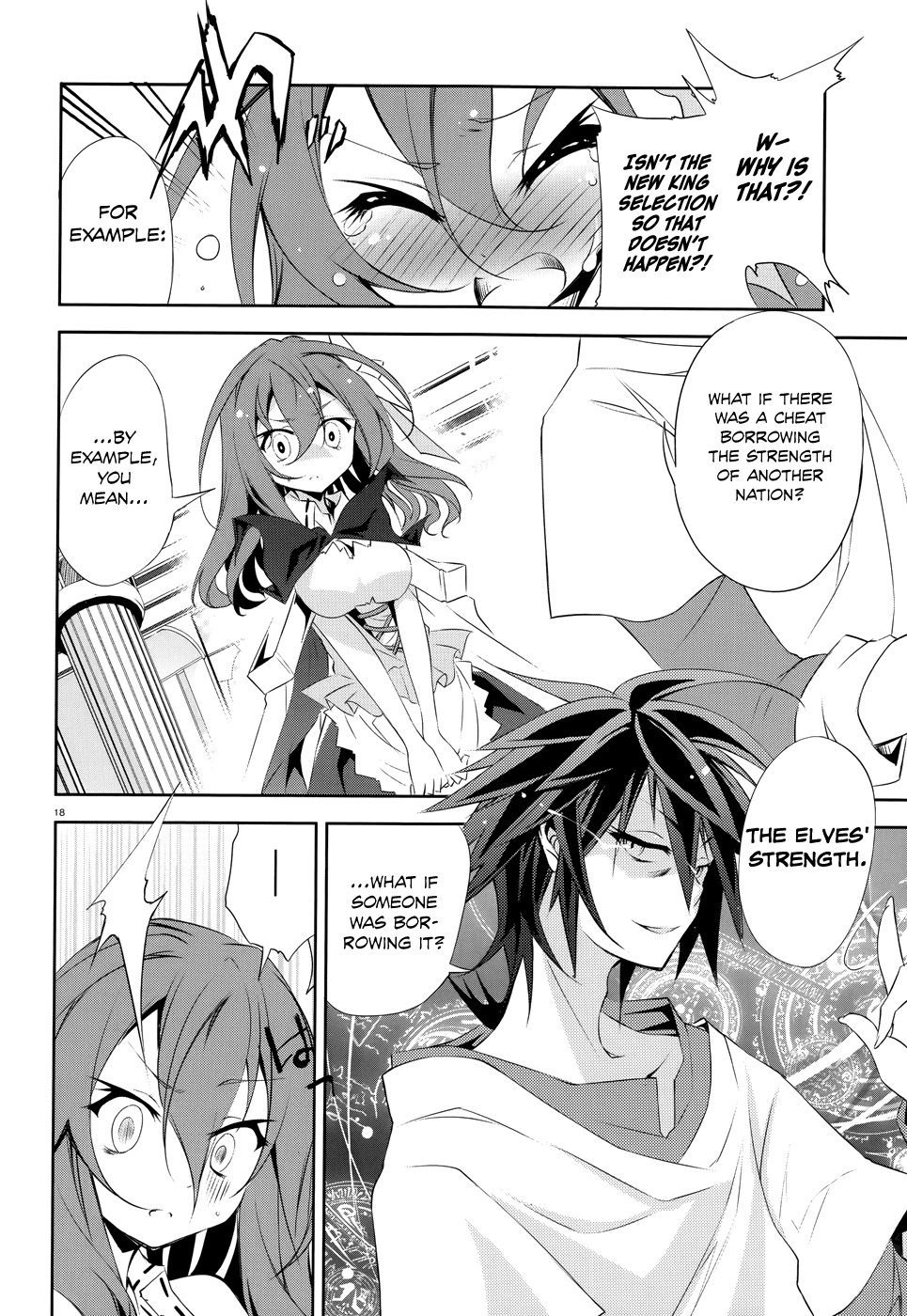 No Game No Life Chapter 6 page 18 - Chapter 6