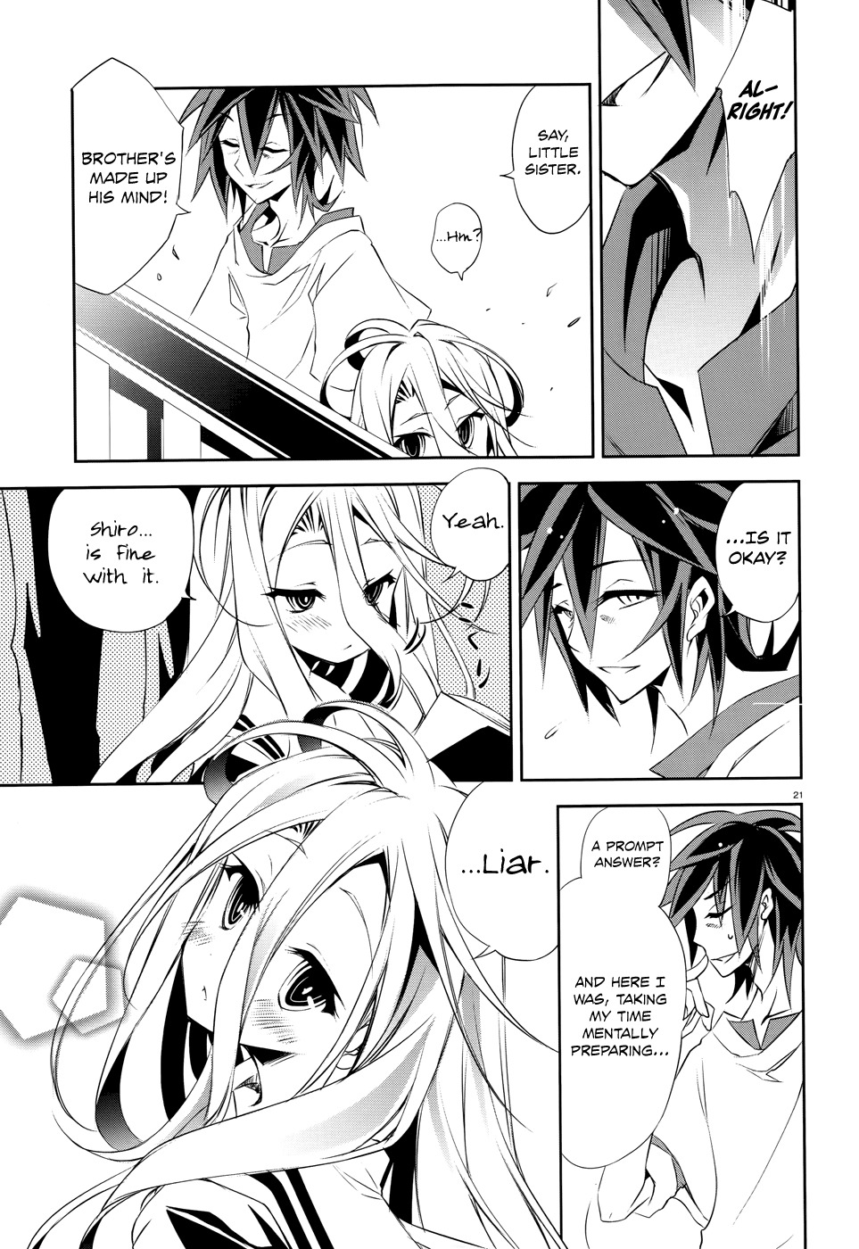 No Game No Life Chapter 6 page 21 - Chapter 6