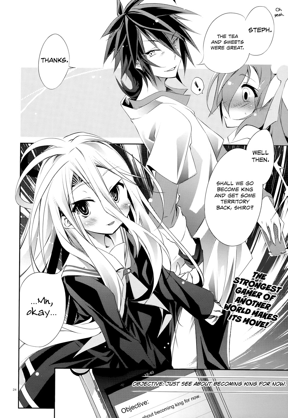 No Game No Life Chapter 6 page 24 - Chapter 6