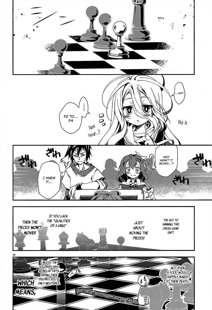 No Game No Life Chapter 8 page 17 - Chapter 8