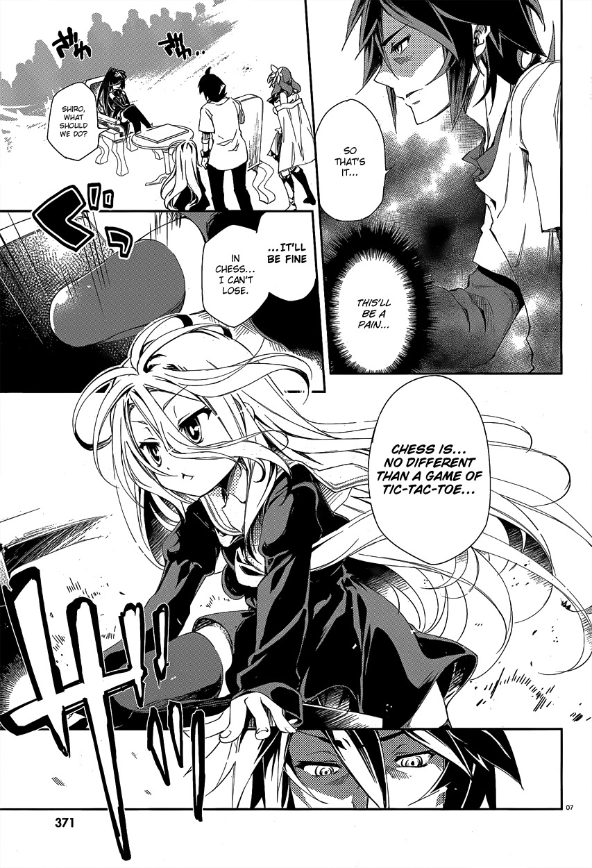 No Game No Life Chapter 8 page 5 - Chapter 8