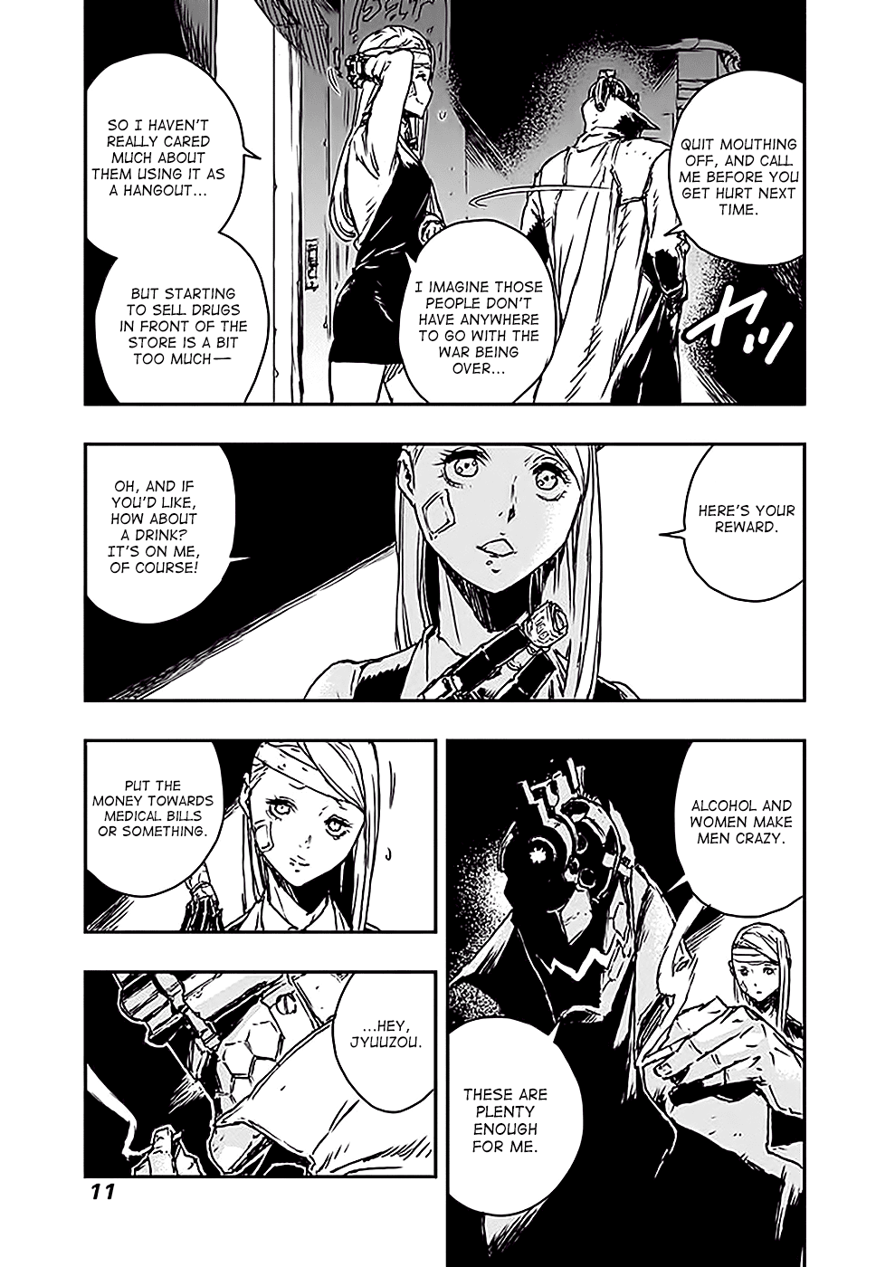 No Guns Life Chapter 1 page 12 - Chapter 1: Rampaged Extend