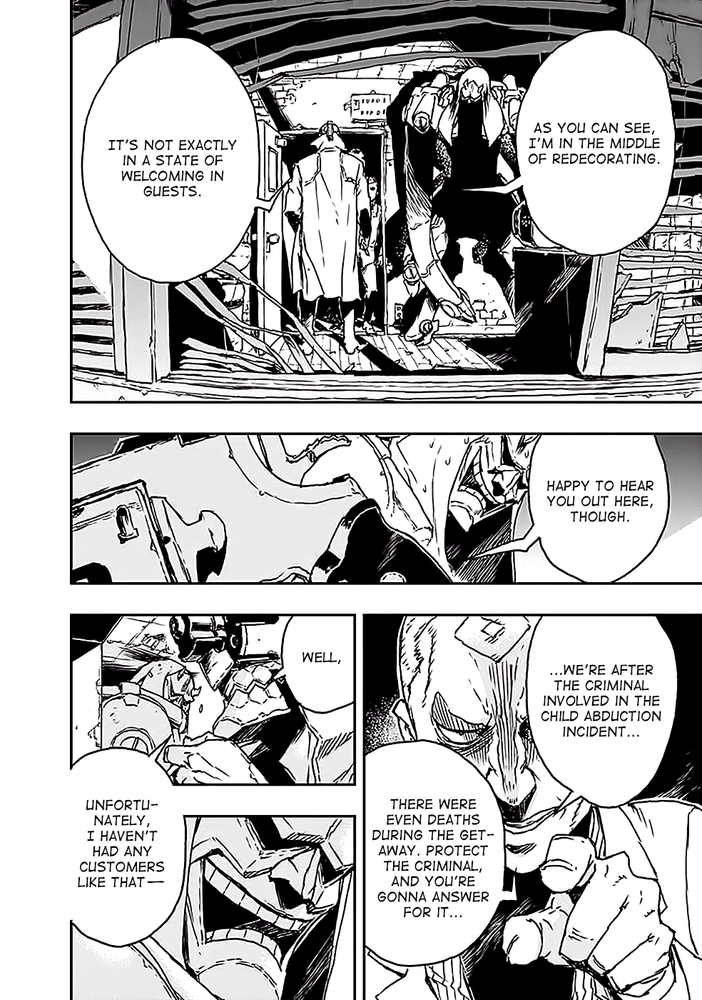 No Guns Life Chapter 1 page 23 - Chapter 1: Rampaged Extend